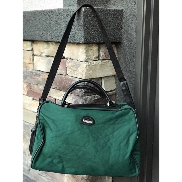 Vtg Samsonite Shoulder Travel Bag - Picture 2 of 9